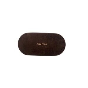 Tom Ford suede brown sunglasses case